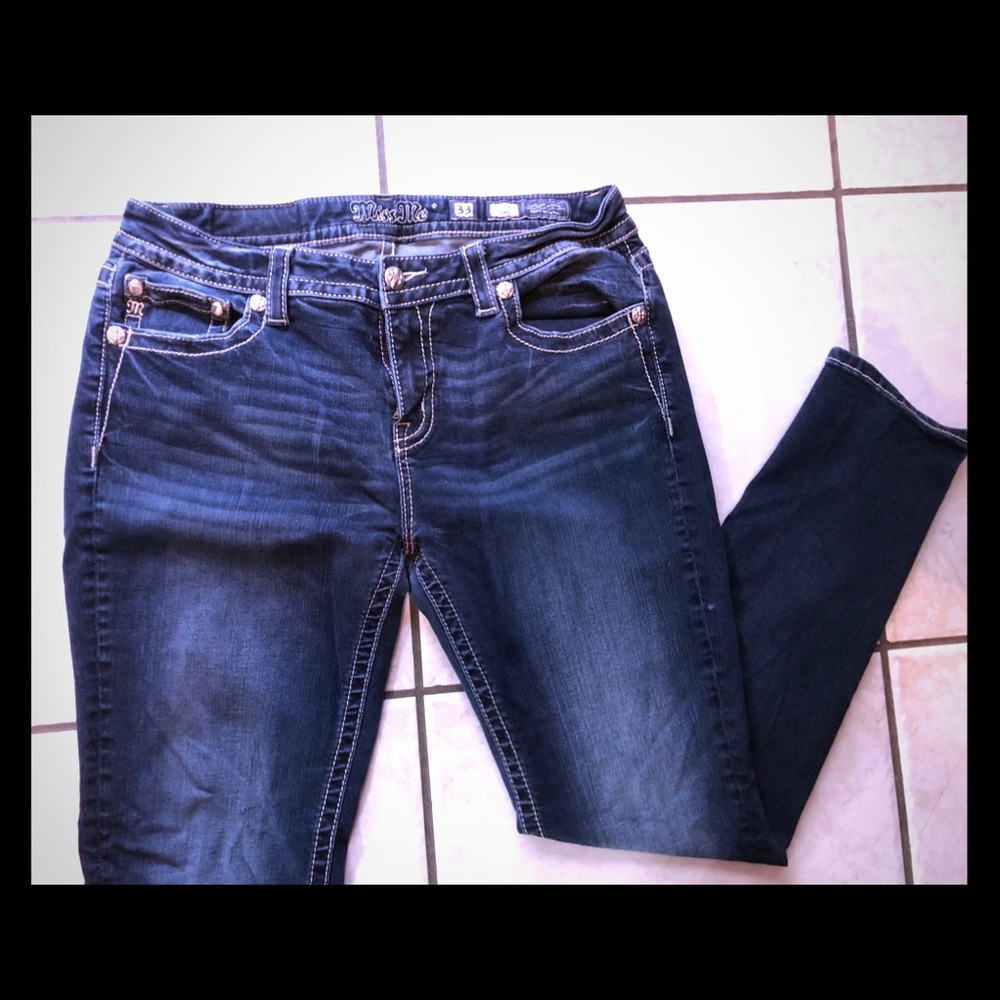 Miss Me skinny jeans sz 33